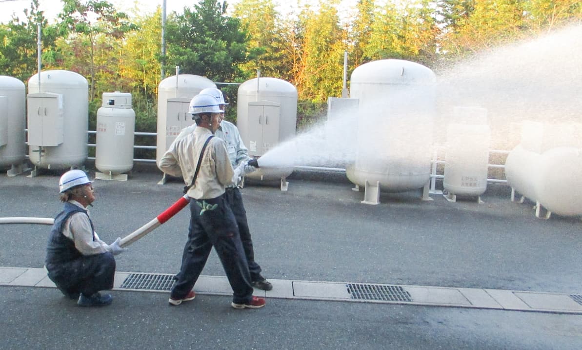 放水冷却訓練